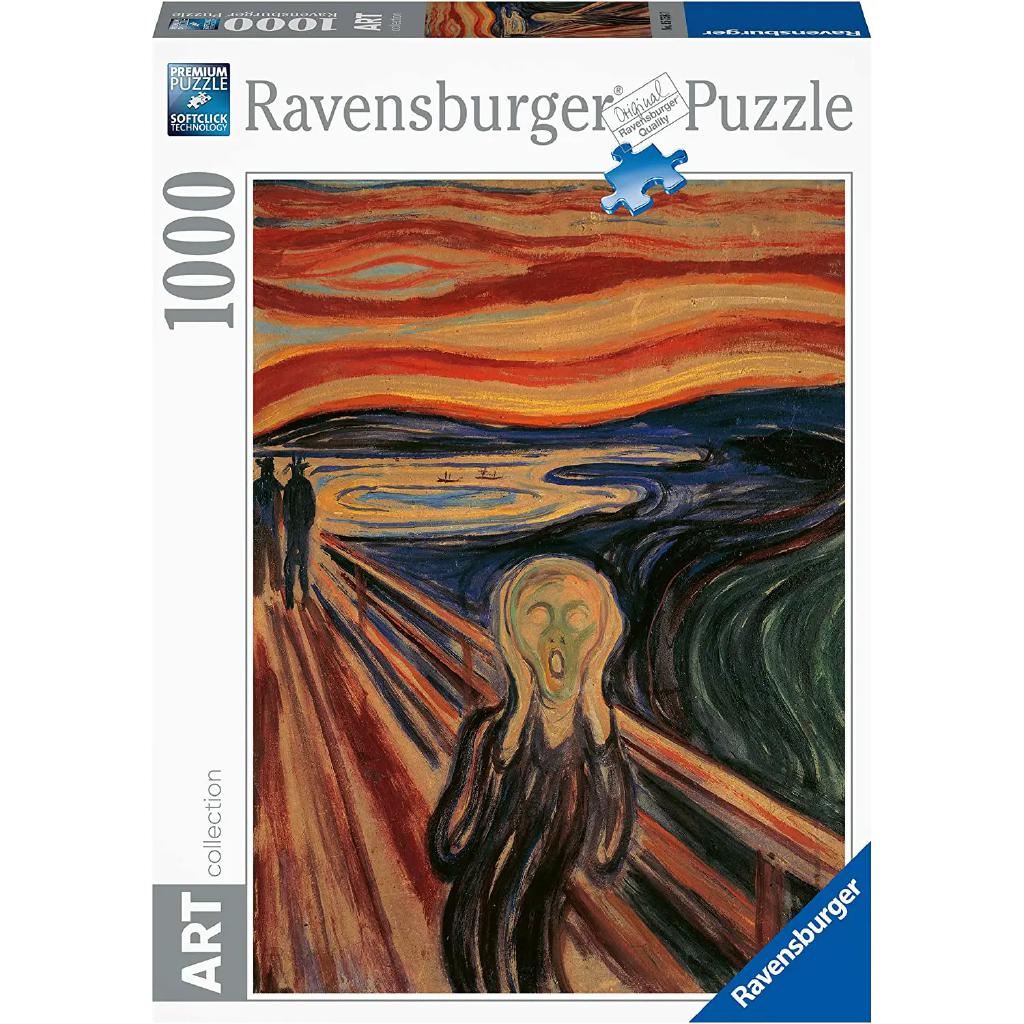 Puzzle Clementoni Museum – L'Urlo Di Munch – 1000 Pièces – Fabriqué En Italie – 69x50 Cm